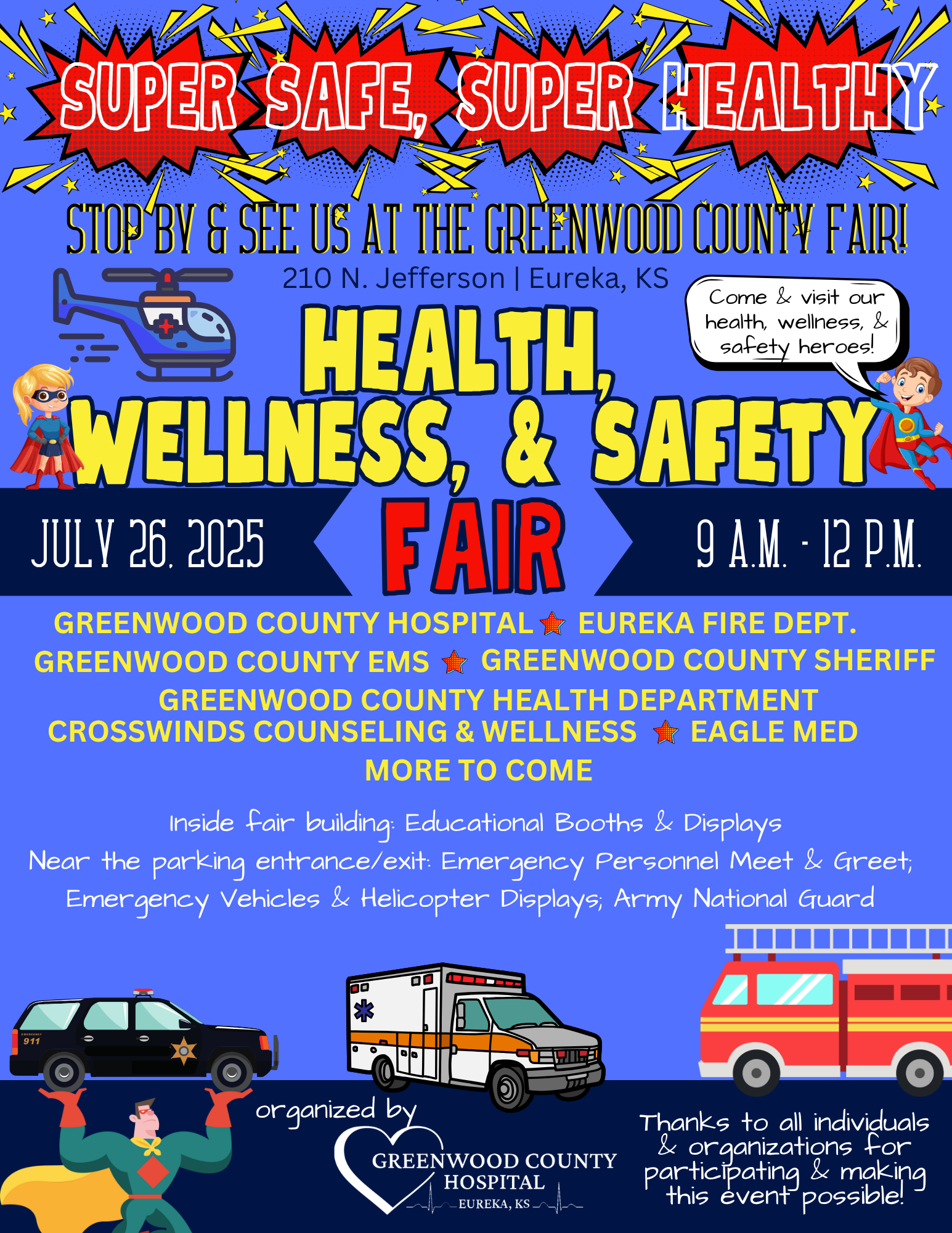 Health, Wellness, & Safety Fair