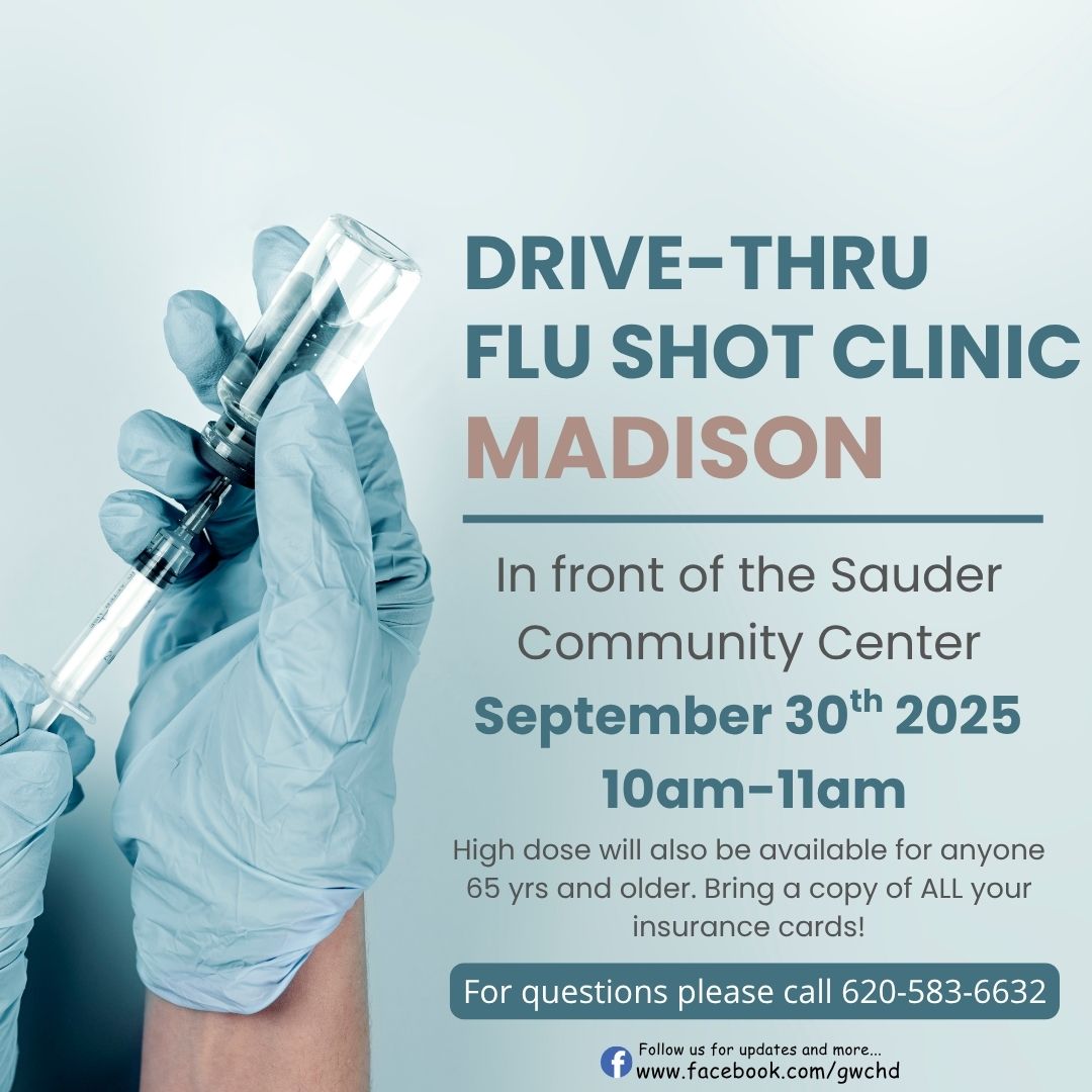 Madison KS Drive-Thru Flu Shot Clinic 2025