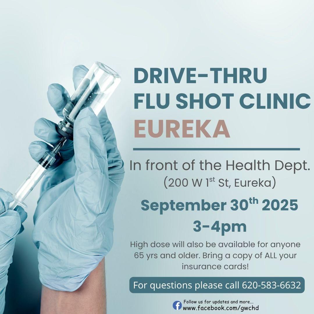 Eureka KS Drive-Thru Flu Shot Clinic 2025