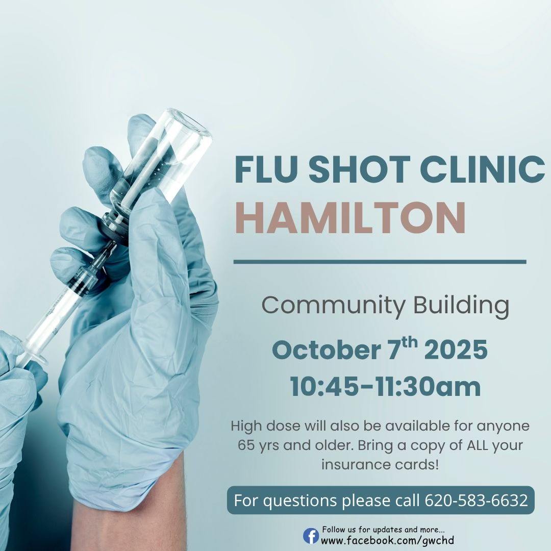 Hamilton KS Flu Shot Clinic 2025